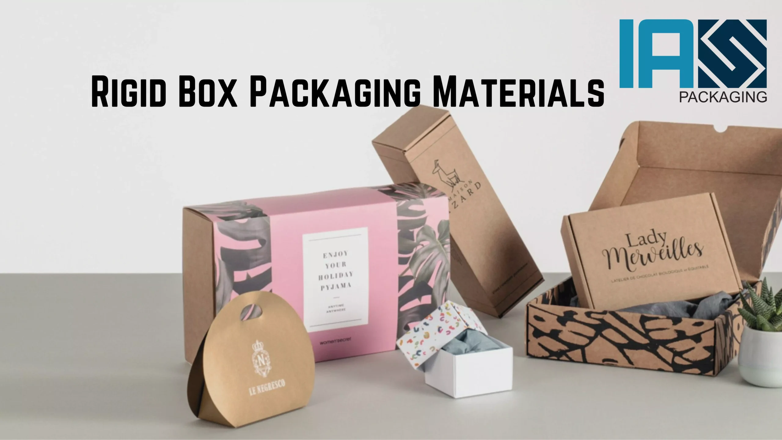rigid box packaging materials